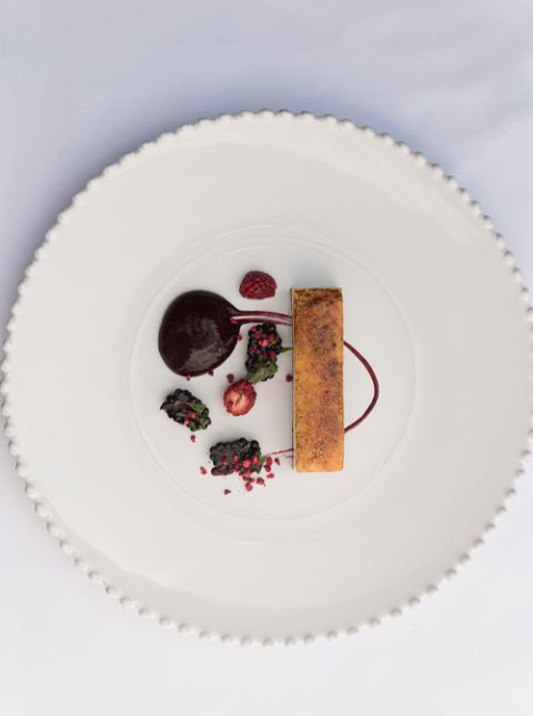 Close shot of an ethon mess desert